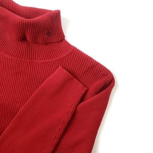 Classic LAUREN Ralp Lauren Red Turtleneck  XL ⭐